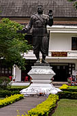 Luang Prabang, Laos  - Royal Palace, statue of King Sisavang Vong